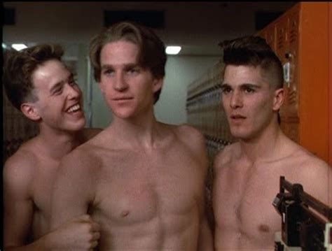 It is hard to picture him older but i think he was 25 or 26 when he made 16 candles. Matthew Modine & Michael Schoeffling in 'Vision Quest ...