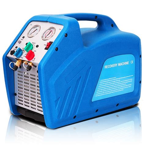 Does the pressure match the temperature pressure chart? NEW REFRIGERANT RECOVERY MACHINE PORTABLE MACHINE 80027 ...