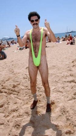 Borat on the Beach - IGN