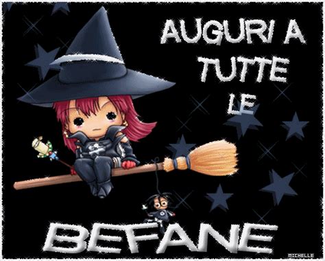 Auguri alla mia befana preferita. Auguri per la Befana GIF - BellissimeImmagini.it
