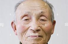 old japanese man alamy stock