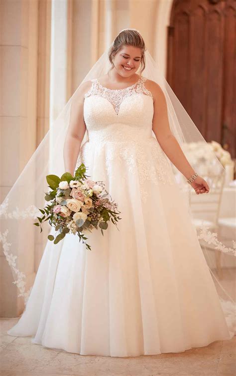 Haben sie breite hüften, eine große brust oder starke oberarme? Plus Size Brautkleider - Premium Shop für curvy brides ...