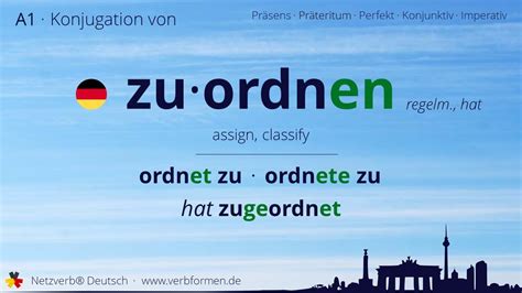 Konjugation Verb zuordnen | Alle Zeitformen, Lernvideo ...