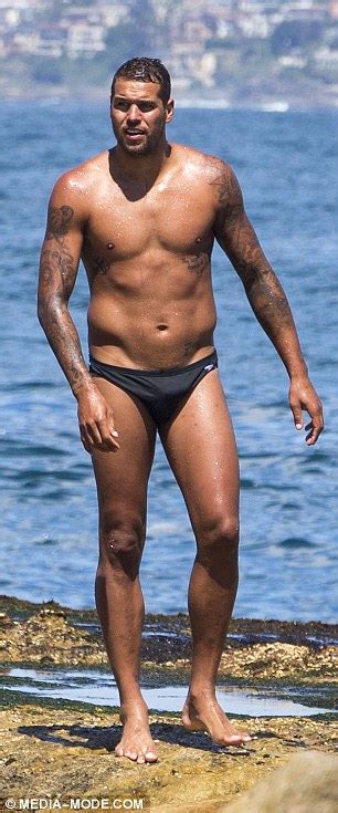 She shared the first picture on instagram today. Lance 'Buddy' Franklin hits the beach in Speedos ahead of ...