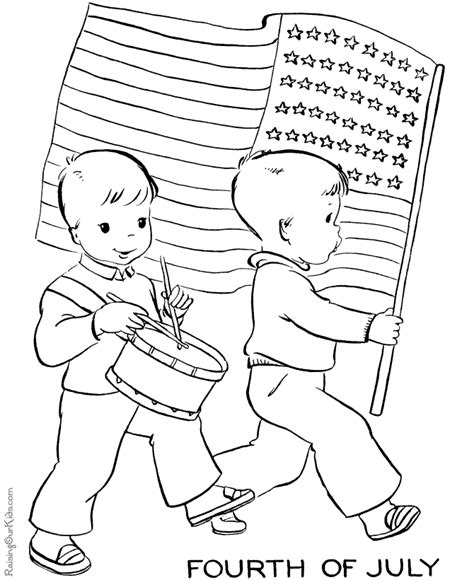 Check out our free printable coloring pages organized by category. Printable 4th of July Coloring Pages 001