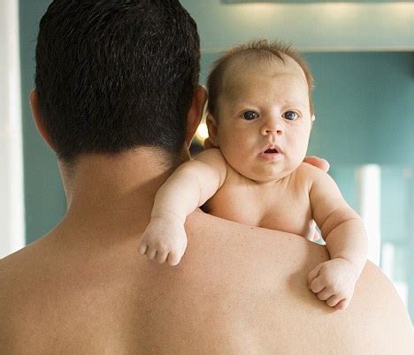 Try sponging your baby down with lukewarm water. Who's the daddy? Men suffer from 'baby fever', too, new ...