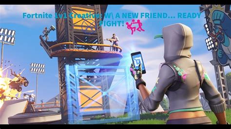 In other news, today marks the launch. Fortnite 1v1 Creative: W\ A NEW FRIEND... READY FIGHT!⚔️ ...