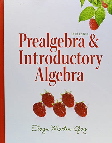 We offer a wide variety of algebra formats and types. Anilritma: Download Prealgebra & Introductory Algebra (3rd ...