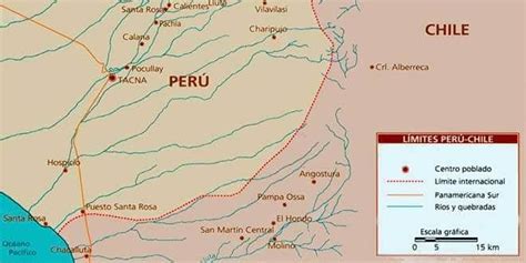 Entonces tener agua ahora sería pero una. Frontera entre Perú y Chile | Historia del Perú