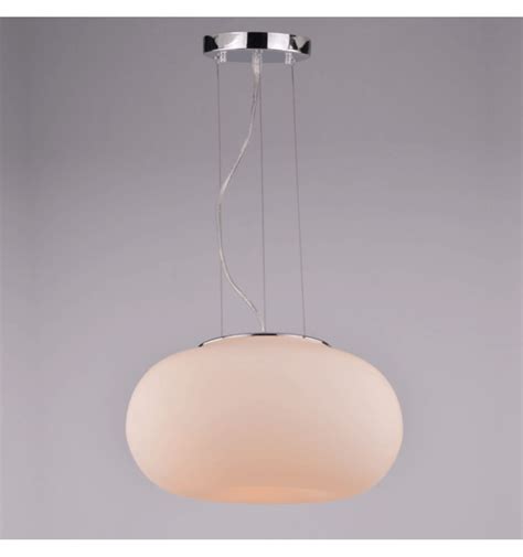 Pendant light design | white glass 3xE27 - Alpha