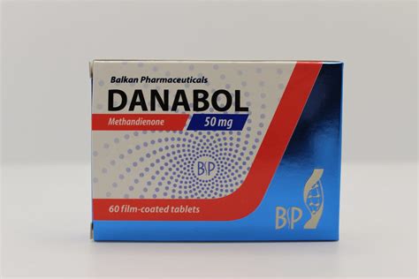 Balkan Pharma Danabol (Methandienone) 50mg 60xTablets - Mega Muscle UK
