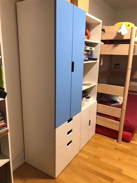 Schrank höhe 130cm tiefe 107cm breite 118cm in sehr gutem ikea schrank maße höhe 1.80 mit rollen 1m breit 50 cm tief für selbstabbauer und selbstabholer mit. Kinderzimmer Schrank IKEA STUVA kaufen auf Ricardo
