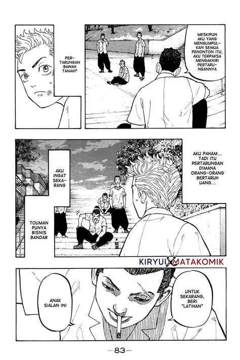 Takemichi grabs on to mikey when he jumped off at the building, telling him he won't let him die. Komik Tokyo卍Revengers Chapter 2 - Komiku