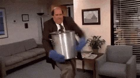 Sharing the best memes from the office! Spilled Chili - The Office GIF - TheOffice Spill Chili ...