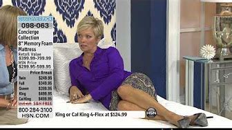 Veronica encouraging jo session in pantyhose. HSN/QVC - YouTube