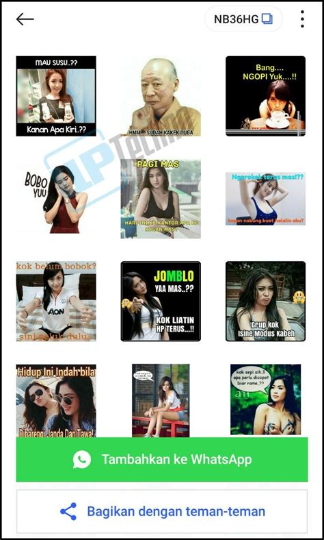 Maybe you would like to learn more about one of these? Stiker Whatsapp Lucu Indonesia Iphone - Gambar Ngetrend ...