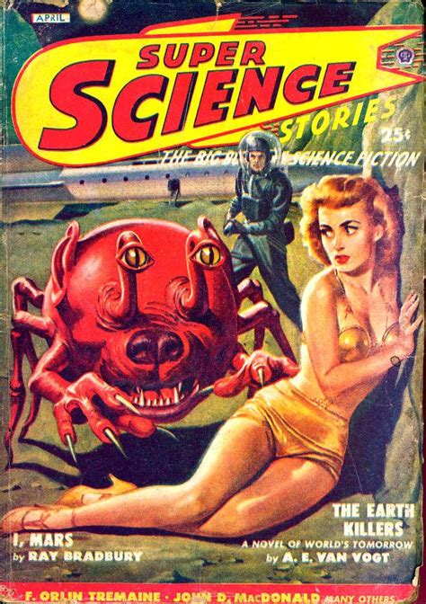 It covers three stories, all interconnected. 48 Vntage Pulp Magazine - Super Science Stories & Future ...