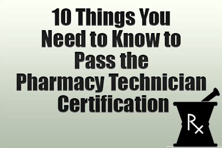 In this online program, you can take the first steps to prepare for a variety of electronic technician jobs — all from the comfort of your own home and at a pace that's right for you. Pass the Pharmacy Technician Certification Exam [Report ...