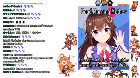 Compact size panel mini mode! "SH---- SEISO MEME REVIEW with SORA senpai!! : Hololive.news 【ホロライブ ...