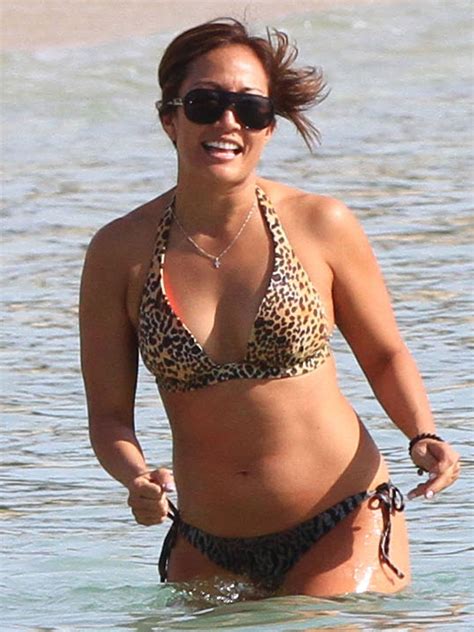 Inaba also studied at university in tokyo where she learned to speak japanese. Carrie Ann Inaba Bikini Pictures In Hawaii