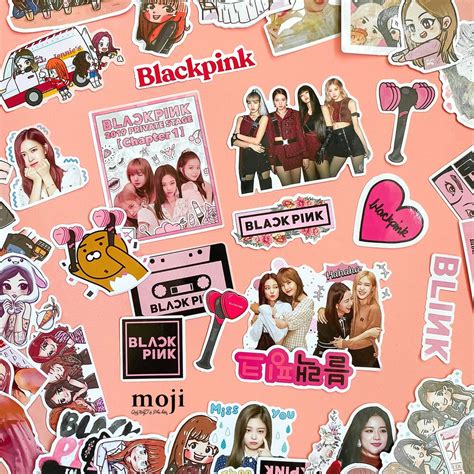 Click here to see the entire list. Sticker idol BlackPink in your area cute chibi set65