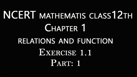 Entering second grade math will help students practice this key first grade skill. NCERT Mathematics | 12th Class | Relations and Functions ...