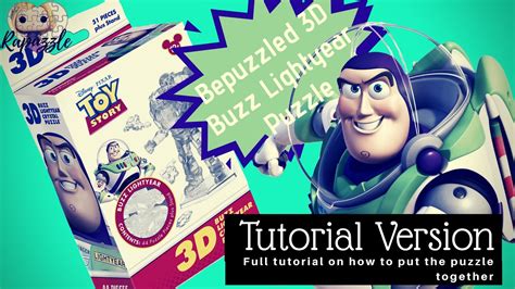 The sleek, translucent, crystalline puzzle has 46 unique interlocking pieces. Bepuzzled 3D Crystal Puzzle Buzz Lightyear - Tutorial ...