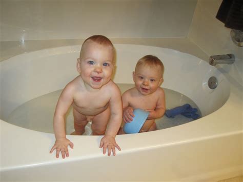 After their navel (and circumcised area, if applicable) has healed, you can start bathing your infant once or twice a week. The Cunningham's: Bath Time
