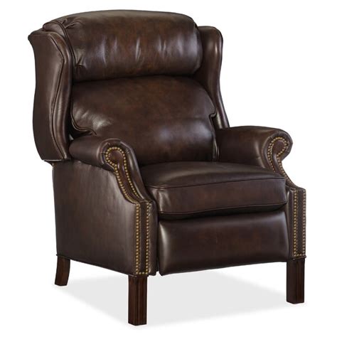 Makes a great accent piece, or center of design. Red Barrel Studio Therese Leather Recliner & Reviews | Wayfair