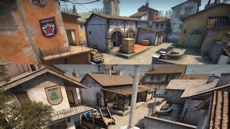 Map overview map video guides cheat sheet map statistics. Counter Strike Global Offensive New Inferno Map Vs Old ...