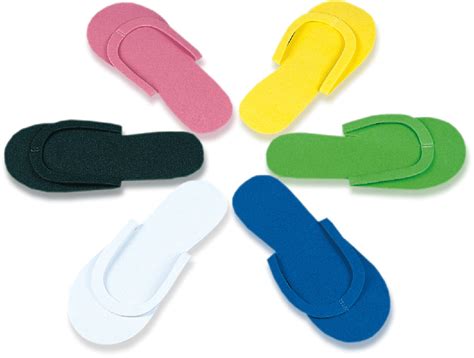 Padded toe separators provide added relief and make this sandal ideal for pedicures. Pedicure Thong Slippers 576 pairs DT2-M576 - Pedicure ...
