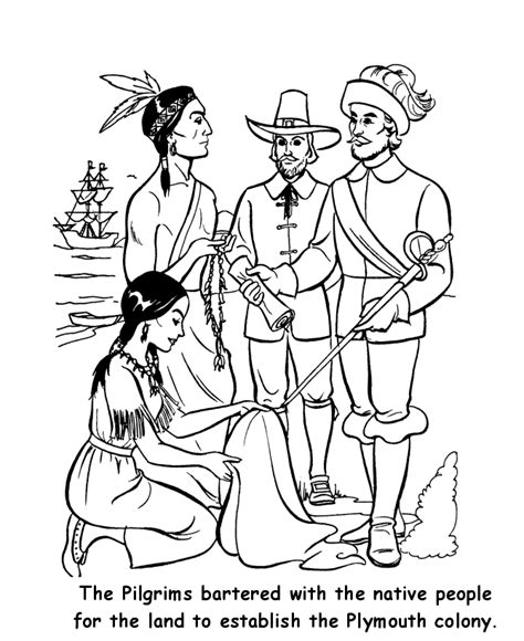 They had survived the trip, met the natives and had a bountiful harvest. Colonial Coloring Pages - Coloring Home