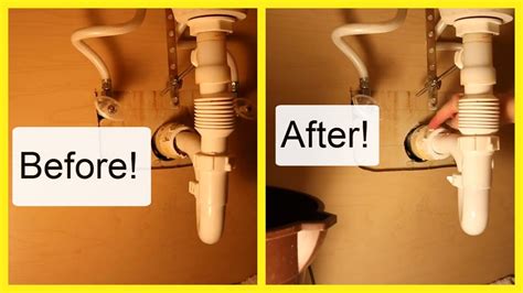 You usually see a small stick with nuts and clips attached to the pipe. Drain Pipe Leaking In Wall | MyCoffeepot.Org