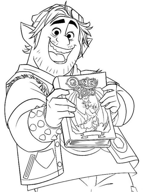 It is harder for people to handle children than teenager dealing with looking for some activity which might interest them. Kids-n-fun.com | Coloring page Onward barley yore quest