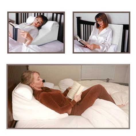 Mattress genie incline sleep system (or iss), is a bed wedge pillow that allows users to gradually elevate their mattress. Bed Wedge Support Pillow White -- Acid Reflux Wedge