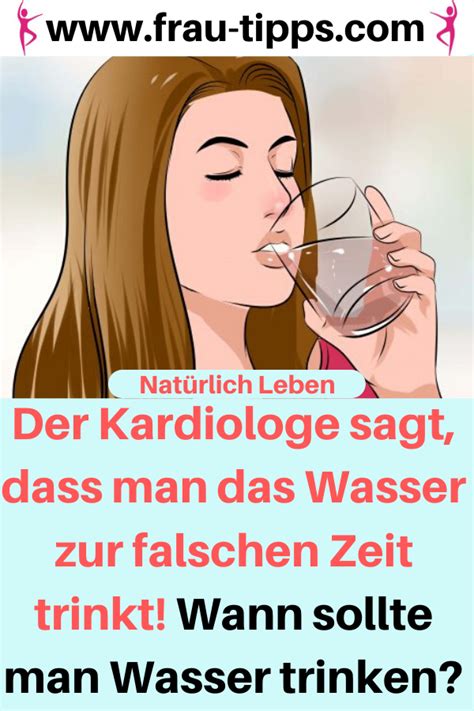 Trinken babys im ersten halben jahr etwas anderes als milch. Der Kardiologe sagt, dass man das Wasser zur falschen Zeit ...