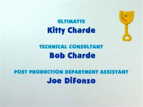 Is a 2019 reboot of the series blue's clues. Image - Blue's Clues Shovel Credits.jpg | Blue's Clues ...