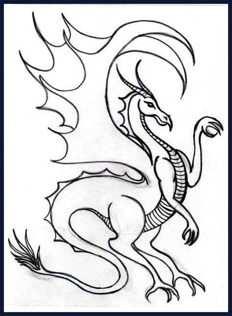 I did a series of four small drawings for a show. Dragon Coloring Pages - Realistic Dragon Coloring Pages ...