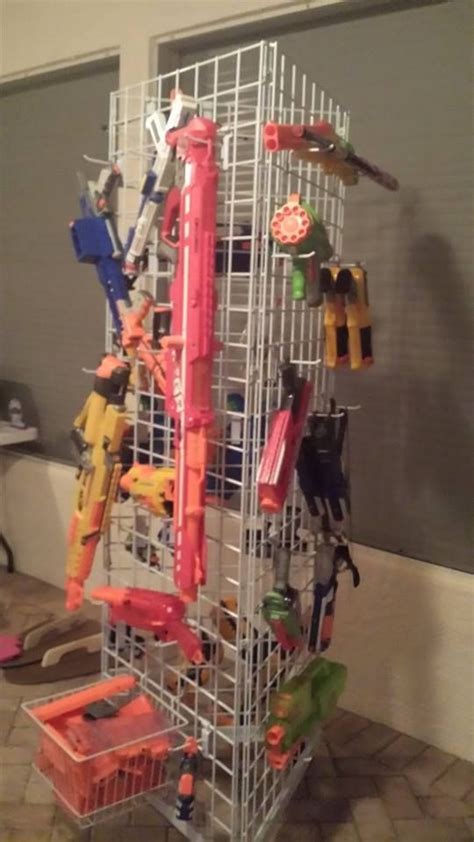 No more nerf darts and guns lying everywhere. Pin on Getting Organized