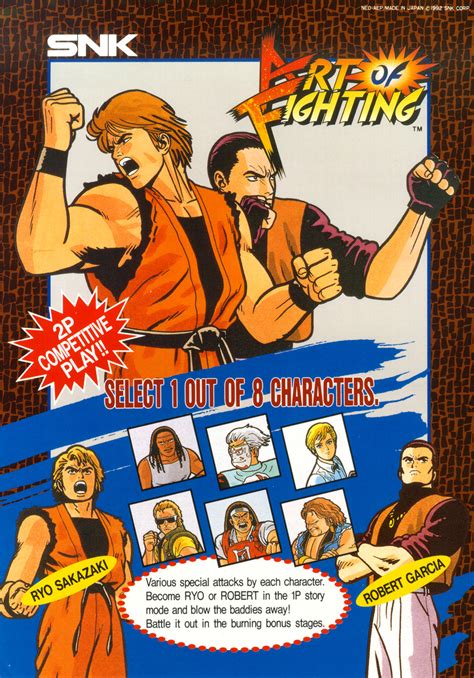 En taze video ve görsellere; Art of Fighting (SNK / NeoGeo)