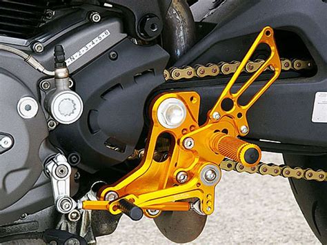 Ducati monster 696 with abs #8532 rear shock / spring. DUCATI Monster 1100 / 1100S ( -'10) Rear Sets