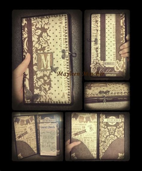Lots of bling and a bow, just my the diy server book i made myself today. Decorated my server book with scrapbook paper! Mayleen Mincher server book checkbook waitress ...