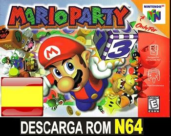 Submitted 5 years ago by skytegra. Mario Party n64 Rom ESPAÑOL Nintendo 64 descargar (.rar)~Roms de Nintendo 64 Español