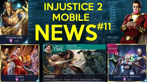The official facebook page for injustice 2 mobile, available now on the app store and. INJUSTICE 2 MOBILE NEWS #11 - YouTube