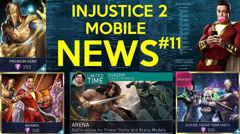 The official account for injustice 2 mobile, available now on the app store and google play! INJUSTICE 2 MOBILE NEWS #11 - YouTube