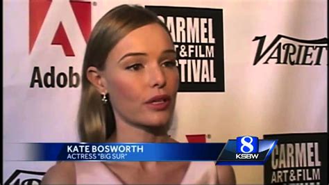 In this business, it's easy for either your heart or your head to be. Kate Bosworth makes appearance at Carmel Art & Film ...