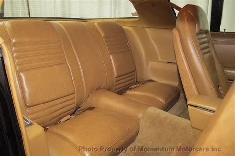 Buyers could get the w72 performance interior trim included was limited to base or custom camel tan vinyl or cloth. 1978 - 1981 Trans Am Deluxe Camel Tan REAR Seat Covers New PUI