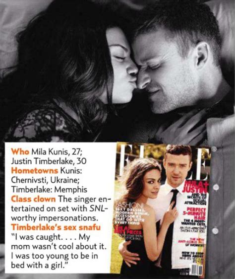 Maybe you would like to learn more about one of these? Justin Timberlake and Mila Kunis - Justin Timberlake Photo ...