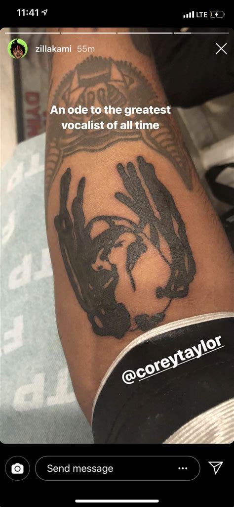 Corey taylor's tattoos that you can filter by style, body part and size, and order by date or score. Zillakami's new Corey Taylor tattoo : Slipknot