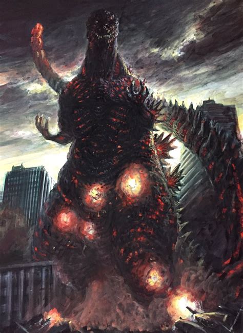 Godzilla #invasion of astro monster #gmk #godzilla king of the want to see more posts tagged #shin gojira? Godzilla 2016 Fanart - Page 6 - Toho Kingdom